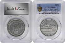 1861 Bombardment of Fort Sumter Medal. Type II. HK-11d. Rarity-7. White Metal. MS-61 (PCGS).

34 mm. A sharply struck and visually appealing piece w...