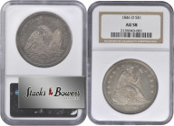 1846-O Liberty Seated Silver Dollar. OC-1, the only known dies. Rarity-2. AU-58 (NGC).

A superior quality, visually engaging example of this histor...