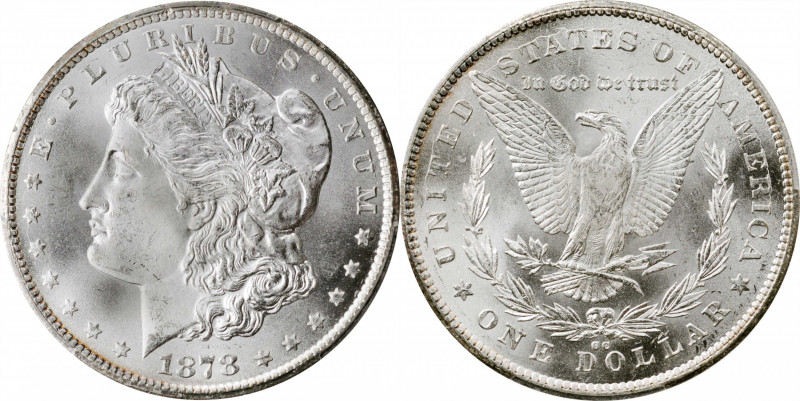 1878-CC Morgan Silver Dollar. MS-65 (PCGS).

This delightful 1878-CC is fully ...