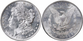 1883-S Morgan Silver Dollar. MS-63 (PCGS). CAC.

A fully struck, highly lustrous example with bright and brilliant surfaces. Although often overshad...