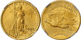 1912 Saint-Gaudens Double Eagle. JD-1, the only known dies. Rarity-5. Proof-65 (NGC).

Offered is a fascinating Gem example of a Proof double eagle ...