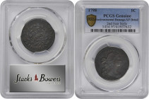 1798 Draped Bust Cent. S-166. Rarity-1. Style II Hair. EF Details--Environmental Damage (PCGS).

PCGS# 1434.