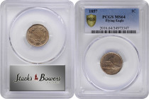 1857 Flying Eagle Cent. Type of 1857. MS-64 (PCGS).

PCGS# 2016. NGC ID: 2276.

From the Birdwatcher Type Set, with a portion of the proceeds to b...