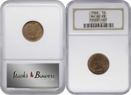 1868 Indian Cent. MS-66 RB (NGC).

PCGS# 2092. NGC ID: 227S.

From the Birdwatcher Type Set, with a portion of the proceeds to benefit The Nature ...
