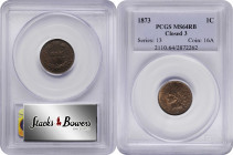 1873 Indian Cent. Close 3. MS-64 RB (PCGS).

PCGS# 2110. NGC ID: 227X.