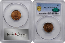 1876 Indian Cent. MS-65 RB (PCGS). CAC.

PCGS# 2125. NGC ID: 2283.