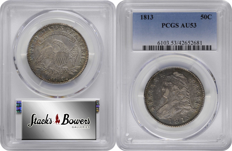 1813 Capped Bust Half Dollar. O-103. Rarity-1. AU-53 (PCGS).

PCGS# 6103. NGC ...