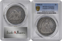 1850-O Liberty Seated Silver Dollar. OC-1, the only known dies. Rarity-2. AU Details--Cleaned (PCGS).

PCGS# 6938. NGC ID: 24YN.