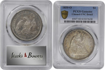 1859-O Liberty Seated Silver Dollar. OC-1. Rarity-1. Unc Details--Cleaned (PCGS).

PCGS# 6947. NGC ID: 24YY.