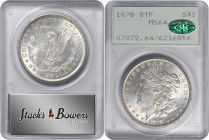 1878 Morgan Silver Dollar. 8 Tailfeathers. MS-64 (PCGS). CAC. OGH--First Generation.

PCGS# 7072. NGC ID: 253H.

From the Hobart Collection.