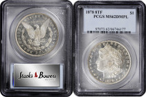 1878 Morgan Silver Dollar. 8 Tailfeathers. MS-62 DMPL (PCGS).

PCGS# 97073. NGC ID: 253H.