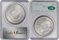 1878-CC Morgan Silver Dollar. MS-64 (PCGS). CAC. OGH--First Generation.

PCGS# 7080. NGC ID: 253M.

From the Hobart Collection.