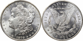 1878-CC Morgan Silver Dollar. MS-62 (PCGS).

PCGS# 7080. NGC ID: 253M.