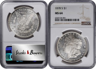 1878-S Morgan Silver Dollar. MS-64 (NGC).

PCGS# 7082. NGC ID: 253R.