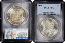 1879-O Morgan Silver Dollar. MS-63 (PCGS).

PCGS# 7090. NGC ID: 253V.