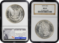 1879-S Morgan Silver Dollar. MS-65 (NGC).

PCGS# 7092. NGC ID: 253X.