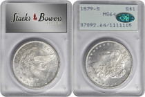 1879-S Morgan Silver Dollar. MS-64 (PCGS). CAC. OGH--First Generation.

PCGS# 7092. NGC ID: 253X.

From the Hobart Collection.