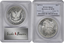 1879-S Morgan Silver Dollar. Reverse of 1878. Top 100 Variety. MS-61 (PCGS).

PCGS# 7094. NGC ID: 253W.