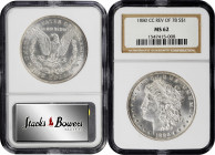 1880/79-CC Morgan Silver Dollar. VAM-4. Top 100 Variety. Reverse of 1878. MS-62 (NGC).

PCGS# 7108. NGC ID: AP7P.