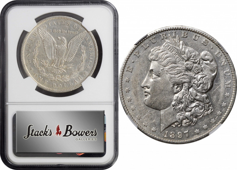 1897-O Morgan Silver Dollar. AU-53 (NGC).

PCGS# 7248. NGC ID: 2566.