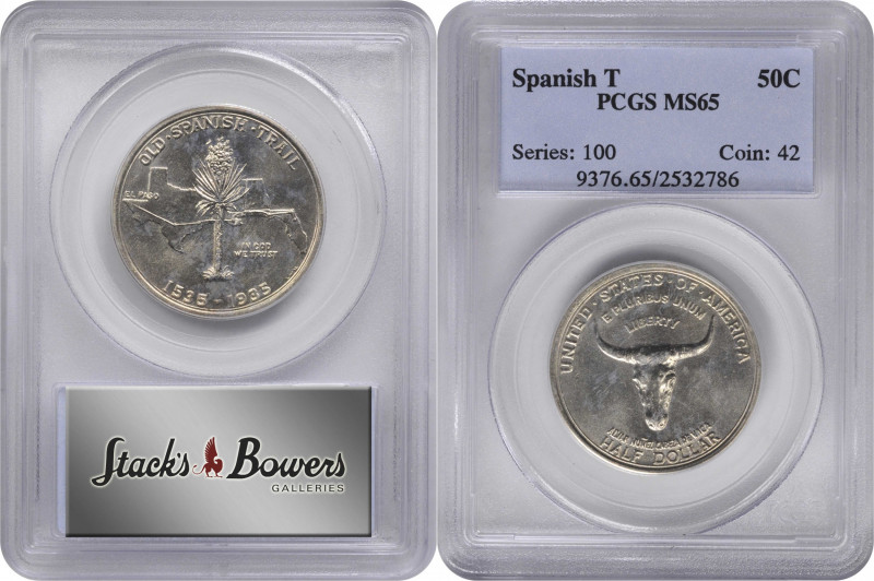 1935 Old Spanish Trail. MS-65 (PCGS).

PCGS# 9376. NGC ID: BYJ5.