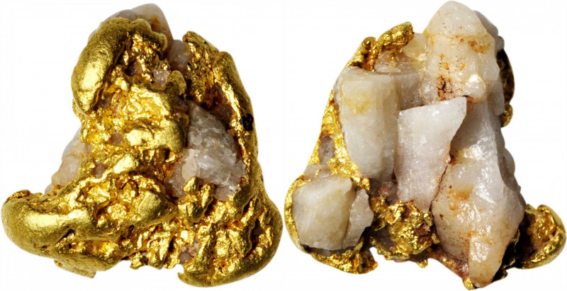 Native Gold Specimen. Approximately 12 mm x 11 mm x 10 mm. 6.66 grams.

Consid...