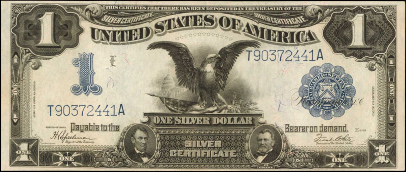 Fr. 236. 1899 $1 Silver Certificate. About Uncirculated.

An appealing About U...