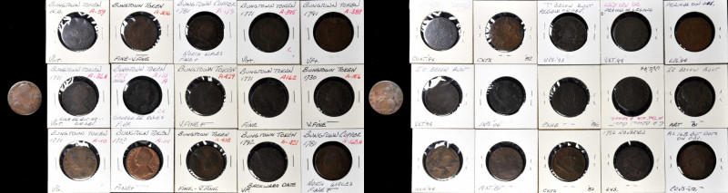 Lot of (16) Regal Evasion Halfpennies.

Included are: Atkins-10; 36A; 59; 111;...