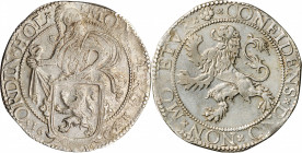 Netherlands--Holland. 1604 48 Stuivers, or Lion Daalder. KM-11, Dav-4856. About Uncirculated.

This lot includes NGC insert #3154030-007 with a grad...