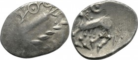 CENTRAL EUROPE. Boii. Drachm (1st century BC). "Simmering und Réte" type.