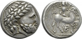 EASTERN EUROPE. Imitations of Philip II of Macedon (2nd-1st centuries BC). Tetradrachm. "Puppenreiter" type.
