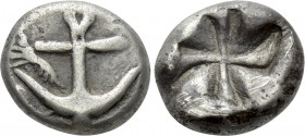THRACE. Apollonia Pontika. Drachm (Late 5th-4th centuries BC).