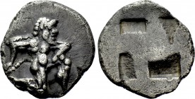 THRACE. Thasos. 1/8 Stater or Diobol (Circa 500-480 BC).