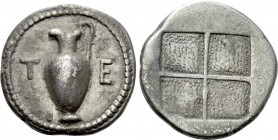 MACEDON. Terone. Tetrobol (Circa 424-422 BC).