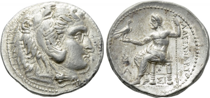 KINGS OF MACEDON. Alexander III 'the Great' (336-323 BC). Tetradrachm. Sidon. 
...