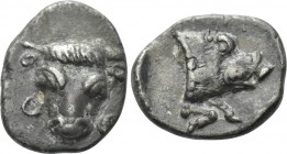 PHOKIS. Federal Coinage. Obol (Circa 449-447 BC).