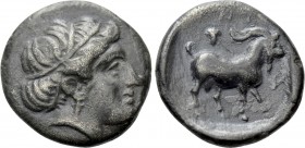 TROAS. Antandros. Trihemiobol (Late 5th century BC).