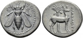 IONIA. Ephesos. Drachm (Circa 202-150 BC). Herakleitos, magistrate.