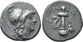 CARIA. Kaunos. Hemidrachm (Circa 166-150 BC). Ktetos, magistrate.