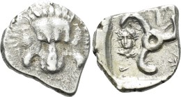 DYNASTS OF LYCIA. Perikles (Circa 380-360 BC). Tetrobol. Uncertain mint, possibly Phellos.