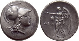 PAMPHYLIA. Side. Tetradrachm (Circa 205-100 BC). Diod-, magistrate.