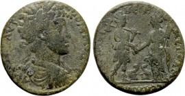IONIA. Smyrna. Commodus (177-192). Ae. M. Sellios, strategos.