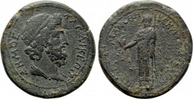 PHRYGIA. Laodicea ad Lycum. Pseudo-autonomous. Time of Antoninus Pius (138-161). Ae. P. Kl. Attalos, archiereus.