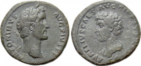 ANTONINUS PIUS with MARCUS AURELIUS as Caesar (138-161). As. Rome.