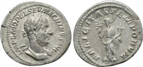 MACRINUS (217-218). Denarius. Rome.