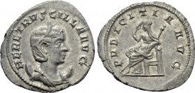 HERENNIA ETRUSCILLA (Augusta, 249-251). Antoninianus. Rome.