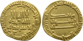 ISLAMIC. 'Abbasid Caliphate. Time of al-Rashid (AH 170-193 / 786-809 AD). GOLD Dinar. Dated AH 175 (791 AD).