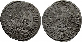 HOLY ROMAN EMPIRE. Ferdinand III (1637-1657). 3 Kreuzer (1641). Prague.