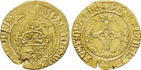 LOWLANDS. Brabant. Philippe le Beau (1494-1506). GOLD Florin d'or. Antwerp.