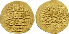 OTTOMAN EMPIRE. Mehmed III (AH 1003-1012 / AD 1595-1603). GOLD Sultani. Misr (Cairo). Dated AH 1003 (1594/5).